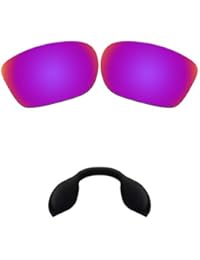 Replacement Lenses & Nosepad for Oakley Crossrange Sunglasses (Midnight Sun-Polarized)