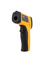 allytech Termómetro Digital de Infrarrojos Sin Contacto sensor de temperatura Pistola, retroiluminación LED puntero láser Medición GM300 ( 50 ~ 550oC) ( 58 ~ 1022 °F), color amarillo negro