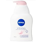 NIVEA Intimo Sensitive Wash Lotion 250 ml (8.45 fl oz) Gentle Intimate Cleansing Wash with Pump Dispenser, Mild Daily Care Formula, pH-Balanced Personal Hygiene Liquid, Dermatologically Tested