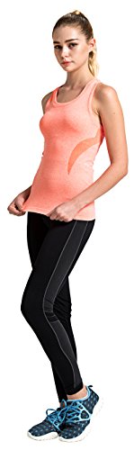 SEKERMAET Women's Fitness Workout Sport Tank Tops, Activewear Gym Yoga Seamless Camisole Dry Fit