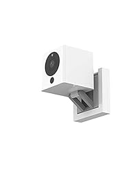 Logmine Wyze Cam Soporte de montaje en pared para la cámara Wyze Soporte de montaje en pared para la cámara Wyze Cam 1080p HD y la cámara iSmart Alarm Spot, uso en interiores y exteriores, kit de instalación completo para proteger contra el polvo y las go