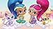 Shimmer and Shine Figure Set 12pcs Cake Toppers Party Supplies Birthday Decorations Genies Shimmer, Shine, Zac,Leah,Tala, Kaz and more Toys + BONUS Keychain