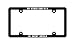 Supernatural "MY OTHER CAR IS A '67 CHEVY IMPALA" LICENSE PLATE FRAME