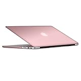 MacBook Pro 13 inch Retina Display Case, RiverPanda Lightweight Ultra Thin Metallic Finish Hard Plastic Case Cover for Macbook Pro 13 Retina (A1425/A1502) - Rose Gold