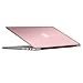 MacBook-Pro-13-inch-Retina-Case, RiverPanda Lightweight Ultra Slim Metallic Coated Hard Case Cover for Macbook Retina 13 (A1425/A1502) - Rose Gold