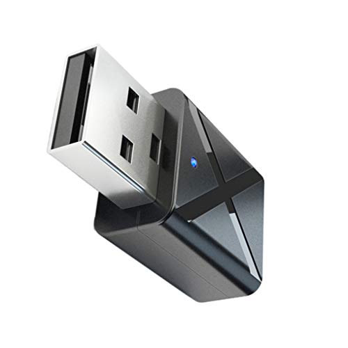 Tralntion USB Bluetooth 5.0 Transmitter Receiver TV Speaker Earphone Mini 3.5mm AUX Stereo Wireless Adapter