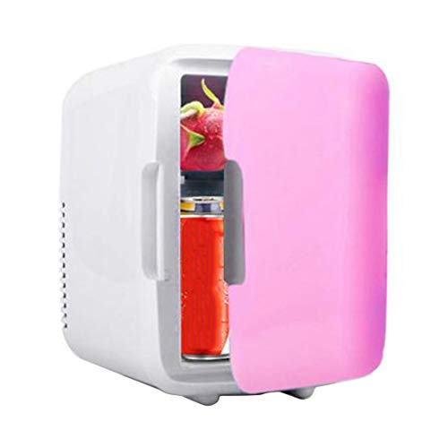 Portable Car Freezer 4L Mini Fridge Refrigerator Car Home Dual Use Car Fridge 12V Cooler Heater Universal Vehicle Parts - pink - Thumbnail 5