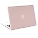 MOSISO Plastic Hard Shell Case & Keyboard Cover & Screen Protector Only Compatible with MacBook Pro 13 inch (A1278, Old Version with CD-ROM), Release Early 2012/2011/2010/2009/2008, Rose Quartz