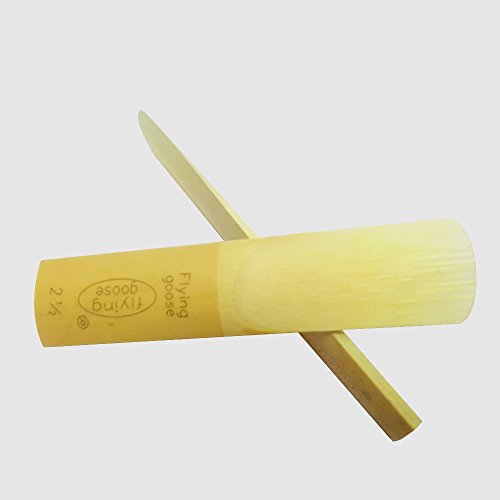 Saxophone Reeds Size 2.5, Alto Sax Traditional Reeds Strength 2 1/2, 10-pack
