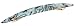 France Luxe Oblong Long and Skinny Barrette - South Sea