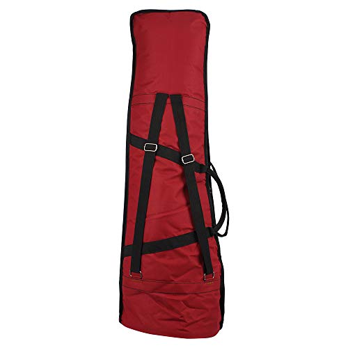 Yiwa Alto/Tenor Trombone Storage Bag Oxford Cloth Carry Bag Shoulder Bag Musical Instrument Case Accessory