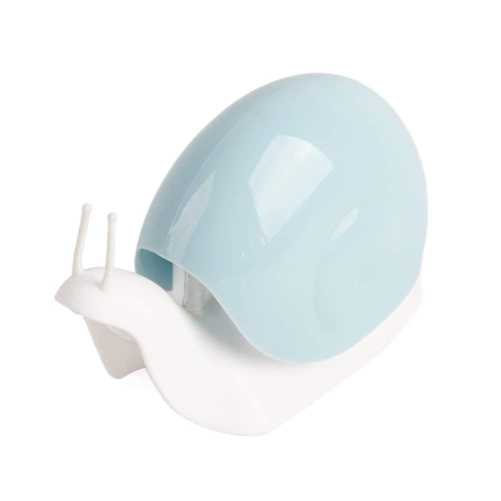 120 Ml Snail Soap Dispenser, Cute Hand Soap Dispensers Pump Refillable Bottle Dispenser for Liquid Soap Shampoo for Bathroom (blue)
