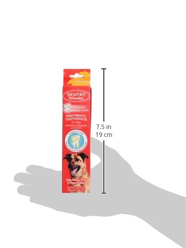 Sergeant's Petrodex Enzymatic Toothpaste for Dogs - Poultry Flavor, 2.5-Ounce, Pack of 1
