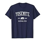 Yosemite T-Shirt Vintage National Park Sports Design Tee