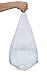 Feiupe 2.6 Gallon Handle Clear Small Trash Bag Garbage Bag Trash Can Liner (90 Bags)