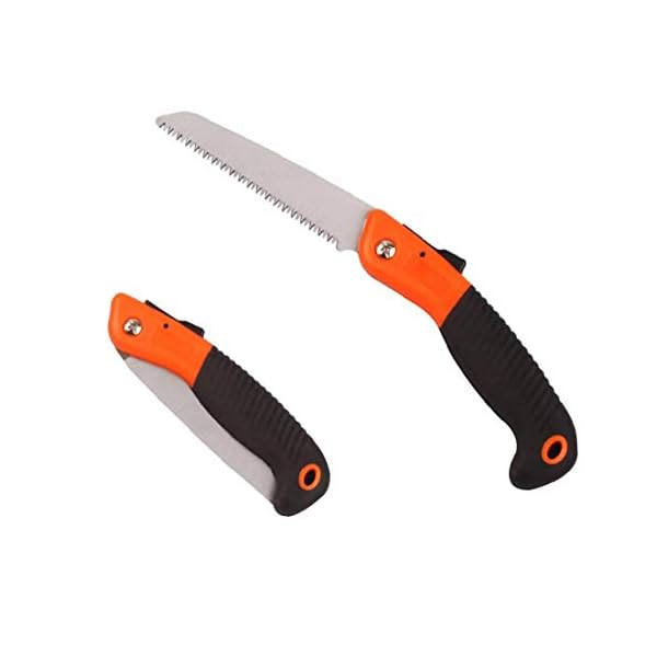 Folding Handsäge Astsäge mit Rugged Klingen Professionelle Klappsäge Razor Tooth scharfe Klinge festen Griff… – Bild 3