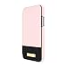 kate spade new york Rose Quartz/Black Color Block Folio Case for iPhone X/XS - Saffiano Leather ID & Card Holder, KSIPH-083-CBRQB