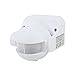 uxcell Motion Sensor Detector AC 110V-240V Outdoor Human Body Infrared Detector Security Automatic LED PIR Motion Sensor Switch White