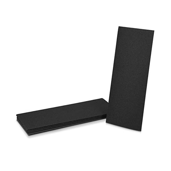 Navaris 84x Hand Schleifpapier Set nass und trocken - 120-3000 KÃ¶rnung - 93x230mm - wasserfest - Nassschleifpapier Schleifpapier Holz Metall Keramik Stein - Sand Paper – Bild 6