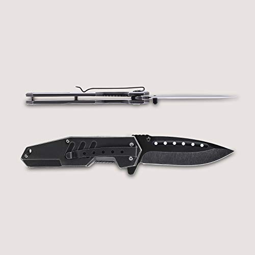 Lichamp Tactical Folding Pocket Knife for Men, 6Pack Flip Knife Spring