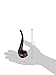 OliaDesign Classic Wooden Enchase Carved Smoking Tobacco Pipes Cigar Cigarette Filter