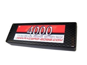 Racer's Edge 4000mAh, 35C, 7.4V LiPo Battery Pack