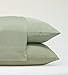 Cariloha Crazy Soft Classic Standard Pillowcases - 2 Piece Standard Pillowcase Set - 100% Viscose From Bamboo - Lifetime Guarantee (Standard, Sage)