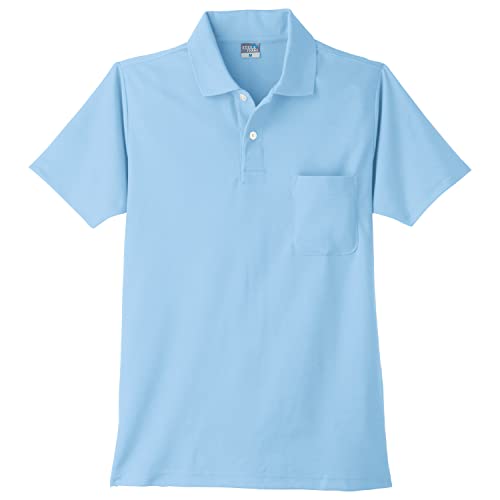 小倉屋 POLOIZM(ポロイズム) 9006 DRY半袖ポロシャツ サックス SS 9006-06-SS