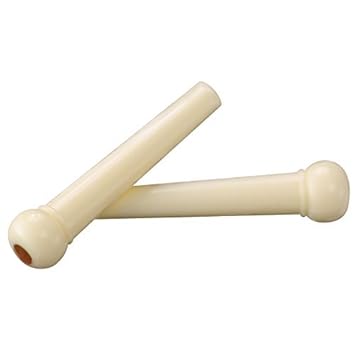 【クリックで詳細表示】Golden Gate F-3607 Acoustic Guitar Bridge Pins - Ivoroid/Mock Tortoise - Set of 6 [並行輸入品]