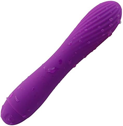 Portoo Ví-Bratórs C-Litoral G Stimulator Adult Game Handheld Portable Rechargeable Mini Massage Stick, Silicone Waterproof Mute 7 Vibration Mode Magic Wand Purple