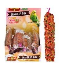 A&E Cage 644118 Vitapol Smakers Parakeet Treat Sticks - Strawberry - Pack of 12