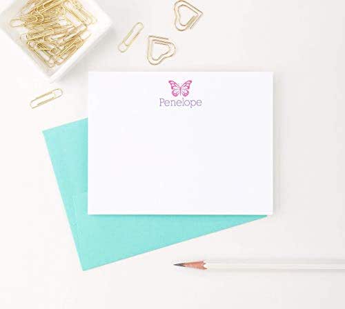 girls personalized stationary