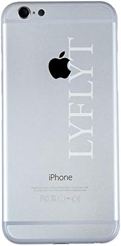 LYFLYT Full Body and Back Panel Replacement for Apple iPhone 6 Plus Silver Color (NOT Suitable for iPhone 6S Plus)