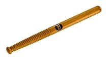 Meinl Percussion COW1 11-inch Rubber Wood Handheld Cowbell Beater with Ribbed Grip in Amber Finish
