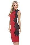 AX Paris Crochet Lace Side Midi Dress