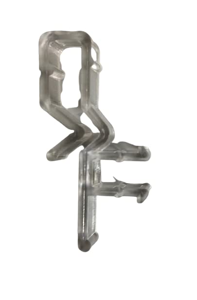 Valance/Pelmet Clip for 25mm or 35mm Sunwood Faux Wood Blinds (Pack of 3) VN1036