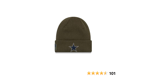 dallas cowboys salute to service knit hat