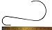 Hardware Hangups 12 Inch Heavy Duty Stainless Steel S Hooks / Tree Branch / Garden Hooks for Hanging Plants, Bird Feeders, Baskets, and More - Quantity of 2 - Made in the USA!