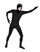 WOLF UNITARD Face Open Zentai Lycra Spandex Bodysuit