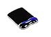 Kensington Mouse Mat with Wrist Rest – Ergonomic Duo Gel Wrist Support for Computer/Laptop use with Laser and Optical mice. Anti-Slip Comfortable Mouse mat with Cool Gel - Blue (62401)