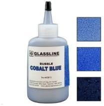 GLASSLINE Fusible Glass Bubble Champagne COLOR PAINT PEN 2 oz Choice (Cobalt Blue)