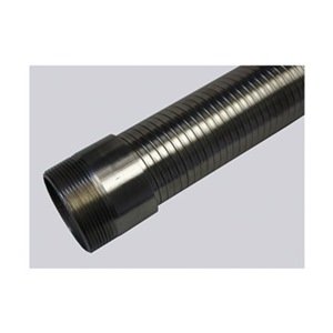 Hose Master - IN18SS0150-12AMM - Interlock Metal Hose, Roughbore, 1-1/2x144