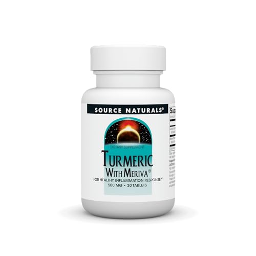 Source Naturals Turmeric with Meriva, for Healthy Inflammatory Response*, 500mg - 30 Tablets