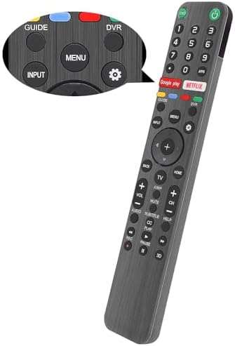 Gvirtue RMF-TX500U Universal Remote Control for Sony Smart TV