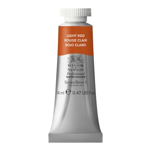 Winsor & Newton Professional Watercolor, 14ml (0.47-oz) Tube, Light Red