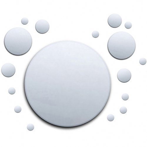 Super Cool Creations Circle Bubble Mirrors 1 x 45cm, 2 x 15cm, 4 x 8cm, 10 x 4cm