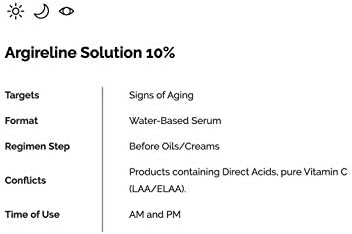 argireline peptide the ordinary