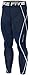 New 018 Take Five Skin Tights Compression Leggings Base Layer Navy Running Pants Mens S - 2XL