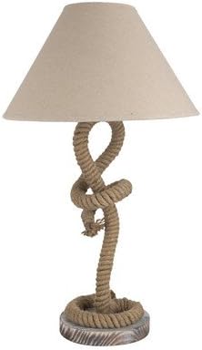 Indispensable Nautical Twisted Rope Table Lamp (Neoteric Design) (B77)