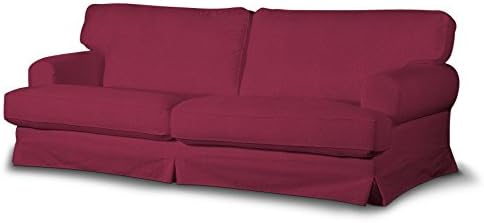 Dekoria Brown/Rust Corduroy Kinga Cushion Cover, Polyester, 1 x 60 x 40 cm